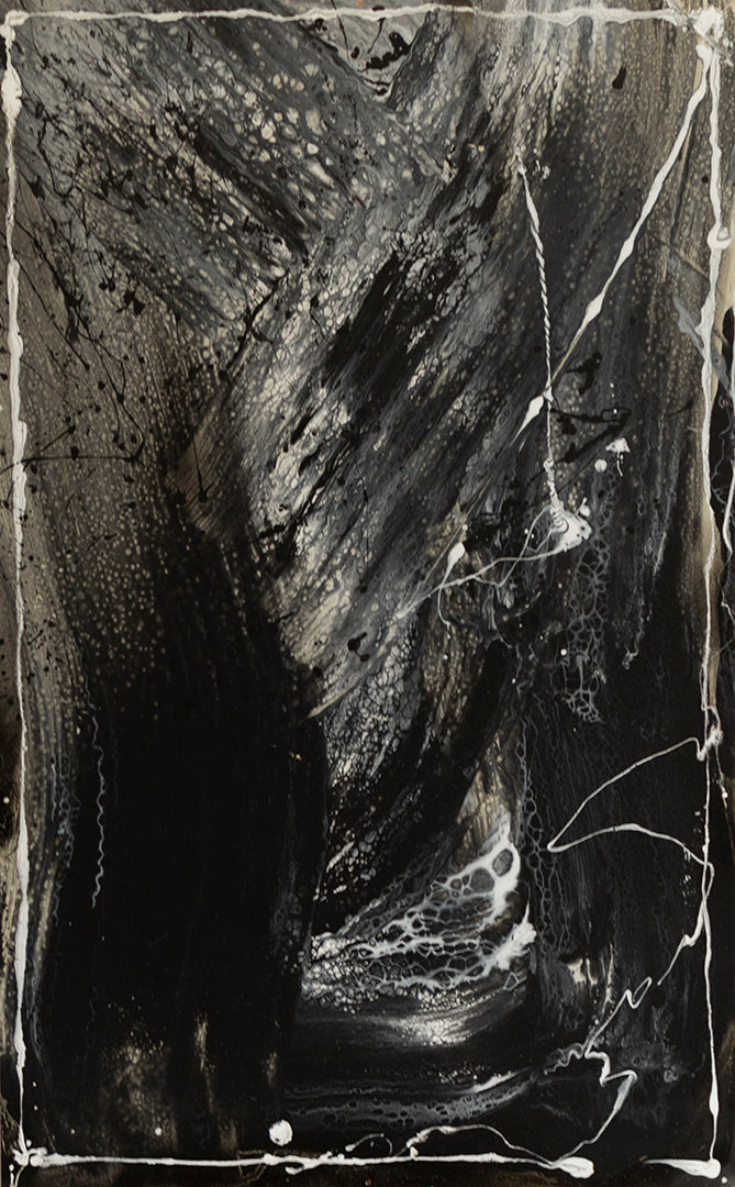 Abstrakte Dunkelheit